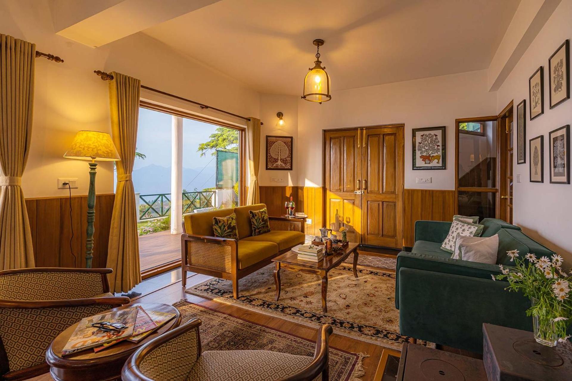 Stayvista Mellow Cottage Scenic View Near Mall Road Масурі Екстер'єр фото