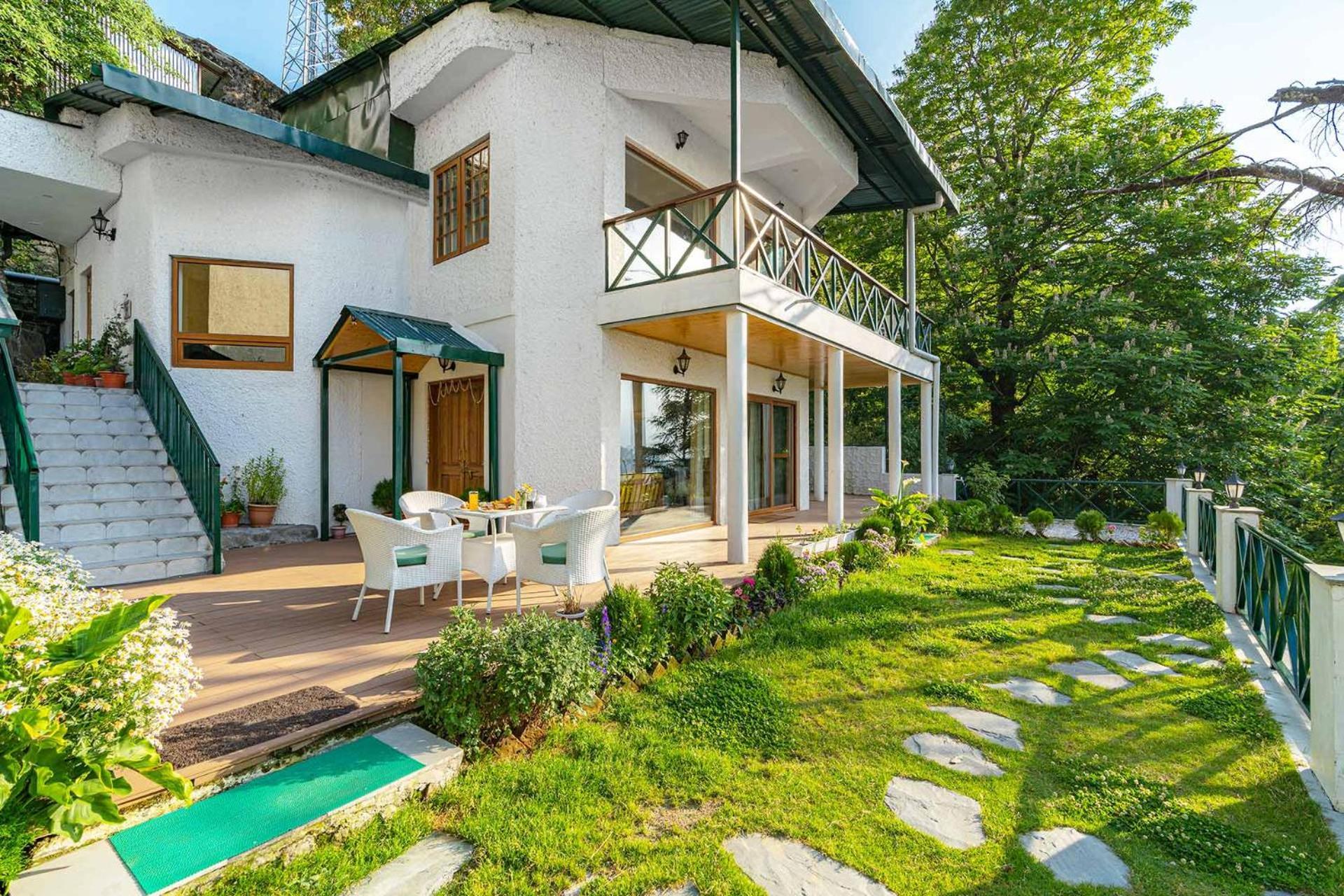 Stayvista Mellow Cottage Scenic View Near Mall Road Масурі Екстер'єр фото